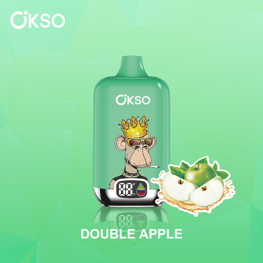 OKSO Digital 12000 Disposable Vape - 12K Puffs, Smart Screen, Rechargeable