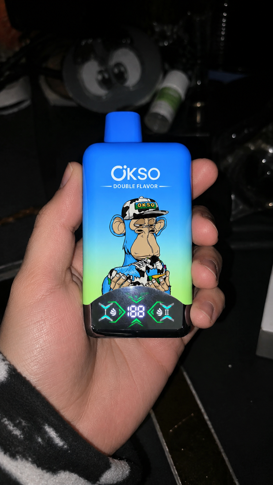 OKSO Double Flavor 60K Blue Lime