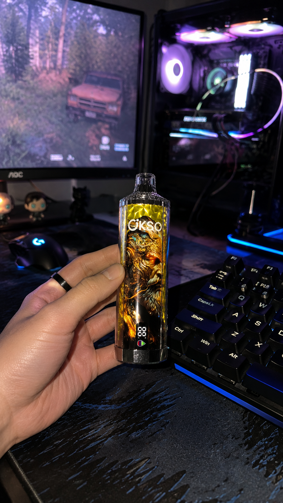 OKSO Dragon – Gaming Setup
