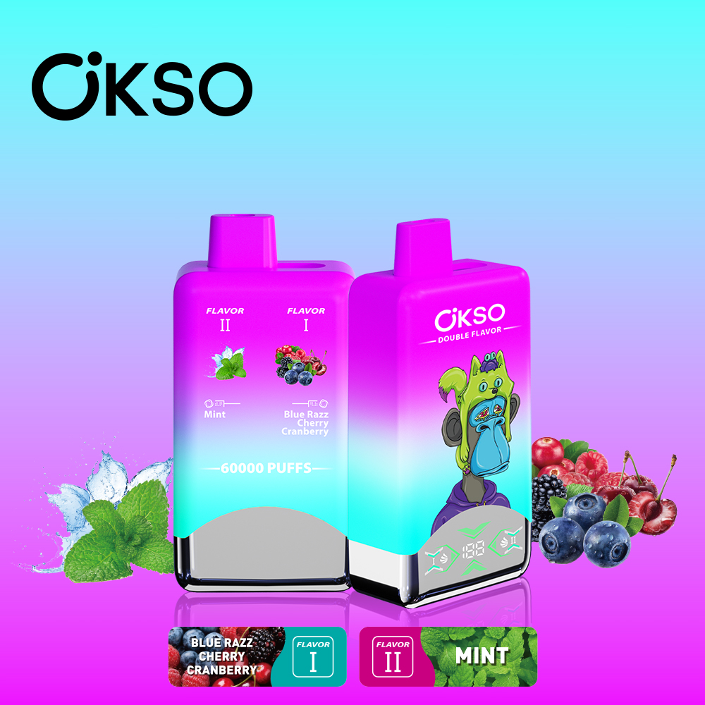 Blue Razz Cherry Cranberry & Mint